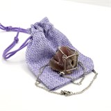 Сердолик 3-5 см, необработанный, с подвеской, Россия 1698